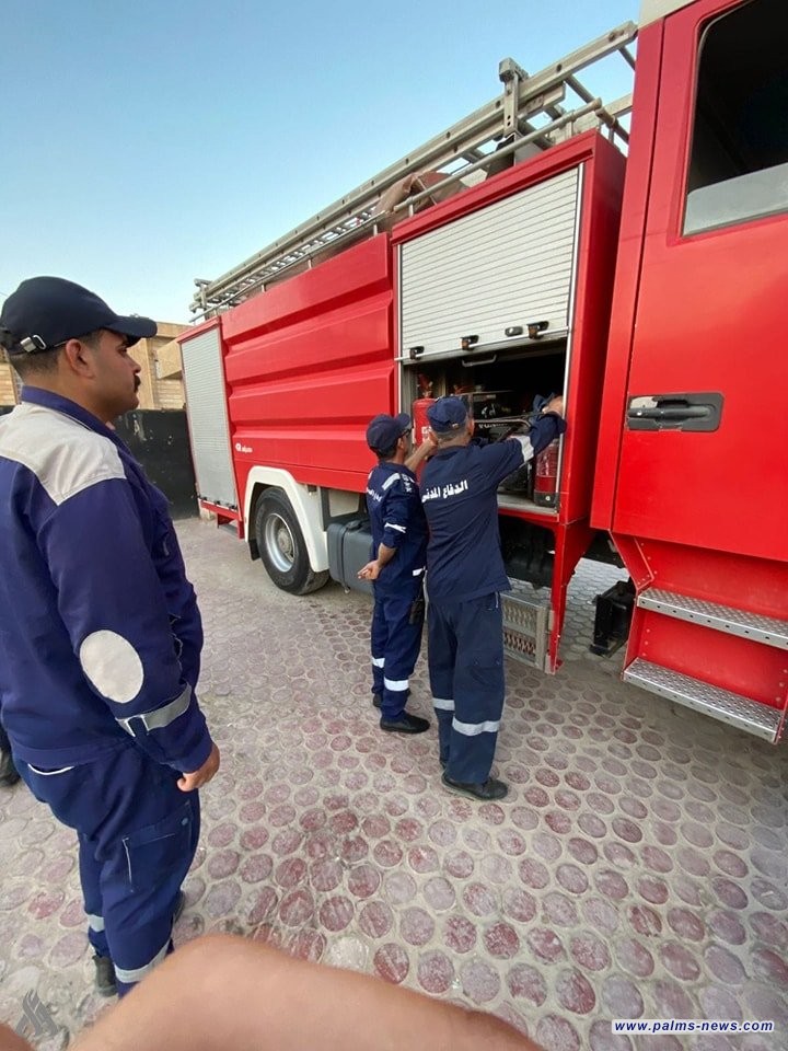 الدفاع المدني تضع خطة لإدخال مركبات حديثة لمواجهة أي طارئ